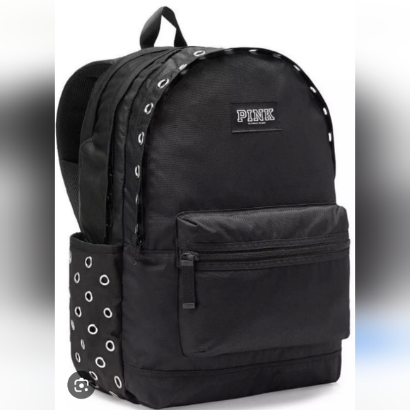 PINK Campus Backpack  Studded Victoria's Secret - Picture 1 of 6